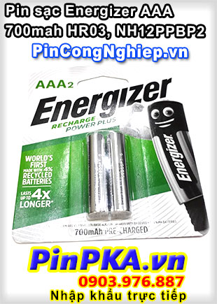 Pin sạc đũa AAA Energizer 700mAh